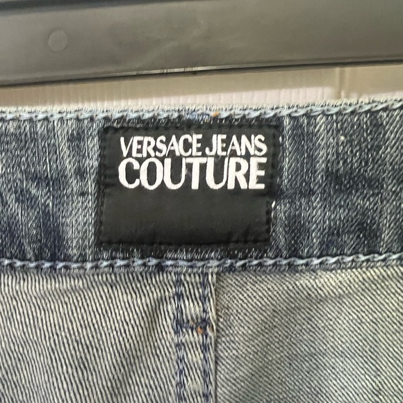 Versace Jeans Coutour Distressed blue jeans 36 US - Picture 8 of 16